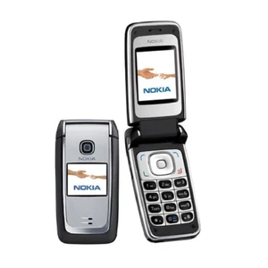 Nokia 6125 Bluetooth FM Radio flip Cell Phone 2G GSM 850 / 900 / 1800 / 1900 - Zdjęcie 1 z 6