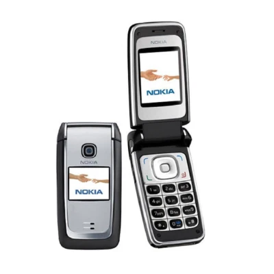 Nokia 6125 flip Cell Phone Bluetooth FM Radio 2G GSM 850 / 900 / 1800 / 1900 - Image 1 of 4