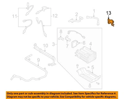 FORD OEM 09-19 E-350 Super Duty Emission Components-Purge Valve 9C2Z9C915E - Image 1 of 2