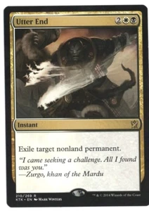 Utter End MTG KTK Khans of Takir English NM - Picture 1 of 1