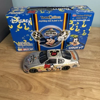 Goofy-2004Disney Daytona 500 Event Car-Team Caliber Pearl Diecast 1/504 Le - Image 1 of 4