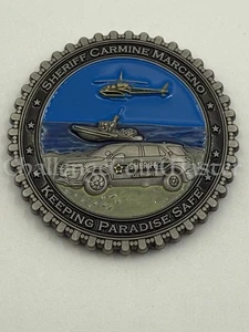 Moneta sfida polizia F72 Lee County ufficio sceriffo barca marina Florida - Foto 1 di 2