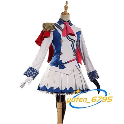 Anime Pretty Derby Tokai Teio Women Cosplay Uniform Outfit Halloween Gift New - Image 1 of 4