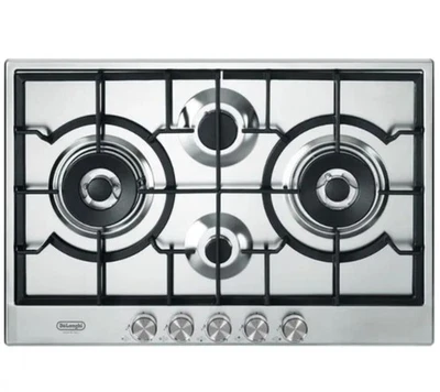 De Longhi NSL 475 X Piano Cottura Acciaio inox Da incasso 75 cm Gas 4 Fuochi  - Immagine 1 di 3