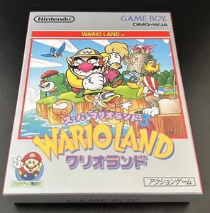 Super Mario Land 3 Wario Land Game Boy Brand New Nintendo Sealed Wata VGA Ready - Picture 1 of 15