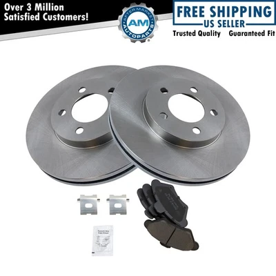 Front Ceramic Brake Pad & RotorKit for Mercury Cougar Thunderbird - Image 1 of 4