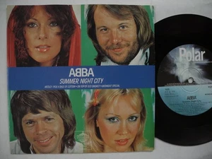 ABBA Summer Night City / medley 45 7" Single 1978 Sweden Polar POS 1239 EX+ - Picture 1 of 2