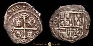 Felipe II 1 Real (3,18g) 1556-1598 México F AC-641 MBC- - Picture 1 of 3