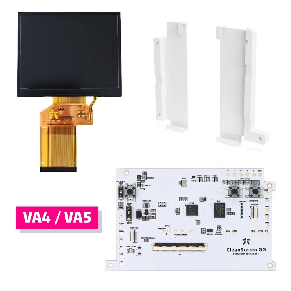 Game Gear CleanScreen Kit v3.1 Full IPS Kit VA4 VA5 - Image 1 of 1