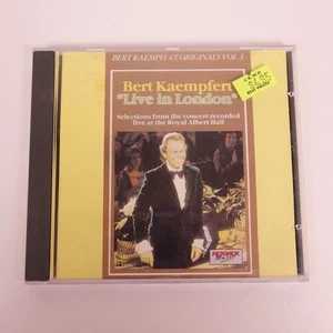 Bert Kaempfert - Bert Kaempfert Live In London CD, 1990 Album Ressiue - Foto 1 di 3