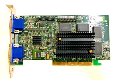 Scheda Video AGP Matrox Millenium G400 G4+MDHA32G 32MB - Immagine 1 di 3
