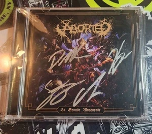 La Grande Mascarade by ABORTED Signed Autographed CD by All - Picture 1 of 2