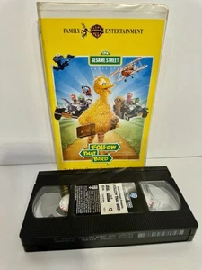Sesame Street Presents: Follow That Bird (VHS) 1985 Jim Henson Big Bird Movie - Picture 1 of 4