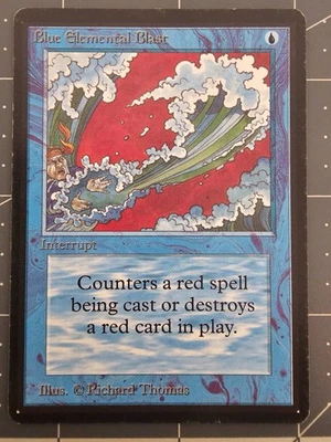 MTG ⭐ Beta Edition ⭐ Blue Elemental Blast ⭐ Vintage Legacy - Image 1 of 2