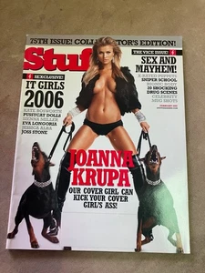 *Back Issue of Stuff Magazine February 2006 Joanna Krupa - Imagen 1 de 1