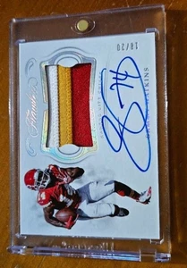 Parche autógrafo Panini Flawless Sammy Watkins 2018 plateado #PA-SW,/20 - Imagen 1 de 2