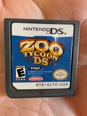 Zoo Tycoon 1 e 2 Nintendo DS autêntico TESTADO - Imagem 1 de 4