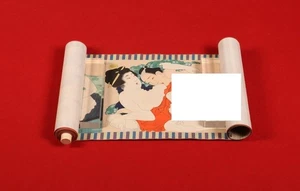 dr2851 Hand Scroll "Shunga (Pornographic Painting)" - Picture 1 of 14