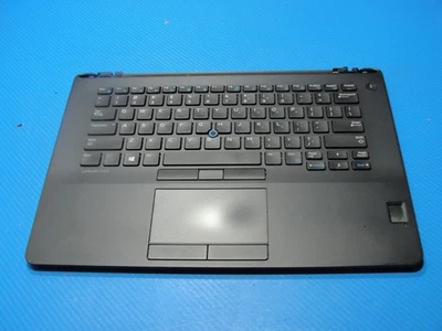 "Reposamanos genuino para computadora portátil Dell Latitude 14"" E7470 con teclado retroiluminado TouchPad" Foto 1 de 4