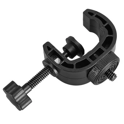 Schwarzer Mikrofonständer Stativhalterung Halterung Clip Klemme Kopf az - Bild 1 von 4