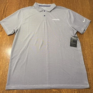 Polo Nike Dri-Fit Kansas State Wildcats da uomo Victory testurizzata taglia L nuova con etichette - Foto 1 di 2