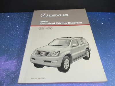 OEM Lexus GX 470 Model 2004 Electrical Wiring Diagram # EWD547U Schematics - Image 1 of 4