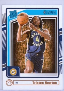 2024-25 Donruss Rated Rookie #216 Tristen Newton RC - Indiana Pacers - Picture 1 of 2