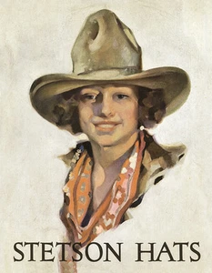 STETSON HÜTE WERBEPLAKAT - Bild 1 von 2