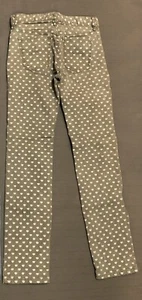 Girls Gap Pants Jeans Size 10 Gray with Hearts - Picture 1 of 2
