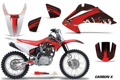 Bike Graphic Stickers Decals For Honda CRF150F CRF230F 2003-2007 CARBONX R - Image 1 of 2