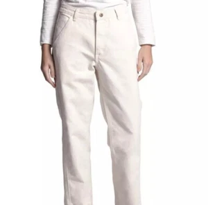 THE NORTH FACE Womens Pants Wide Leg Size 14 Cotton Canvas Yard Work Utility NEW - Picture 1 of 9