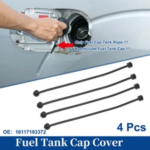 4 Pcs Fuel Tank Cap Tether Fuel Tank Rope for BMW 740i 2011 2015 No.16117193372 - Picture 1 of 7
