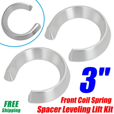 For 1967 - 2005 Chevrolet GMC 3" Front Coil Spring Spacer Leveling Lift Kit Pair - Image 1 of 4