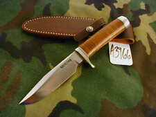 RANDALL KNIFE KNIVES #5-5",TN,NSSH,BL.-AL.S,LEATHER,DBR,NO H.SH. #A3966