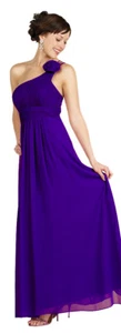 Abendkleid Empire-Kleid Brautjungfern One-Shoulder Brautmutter Gr 44 2XL NEU - Bild 1 von 5