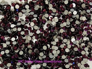 AMETHYST Purple 2.8mm 10ss IHC Stellar Austrian Crystal A293 Flatback Rhinestone - Picture 1 of 5
