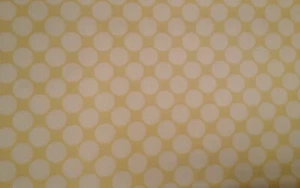 Sheets Charter Club Flat Sheet Queen Yellow White Dots 100% Pima Cotton - Picture 1 of 4