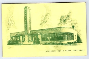 Interstate Glass House Restaurants Postcard B850 - Picture 1 of 2