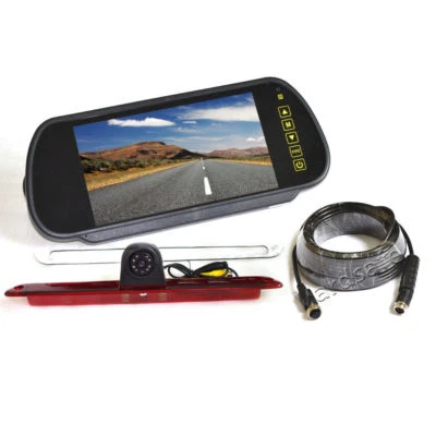 Brake Light Reverse Backup Camera +Mirror Monitor for Mercedes Benz MB Sprinter  - Image 1 of 4