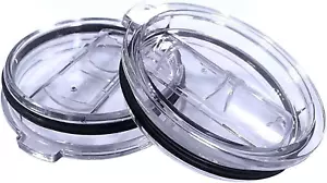 2 Replacement Lids for Stainless Steel Tumbler Travel Cup - Fits of Inner Diamet - Picture 1 of 12