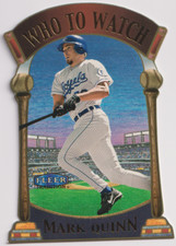 2000 Fleer Tradition Who To Watch #7 Mark Quinn RC Kansas City Royals
