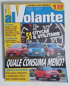 54525 Al Volante a. 16 n. 8 2014 - Citroen C1 / Kia Soul / Infiniti Q50 / Mokka - Picture 1 of 2