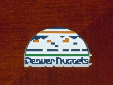 DENVER NUGGETS Vintage Old NBA RUBBER Basketball FRIDGE MAGNET Standings Board Cover