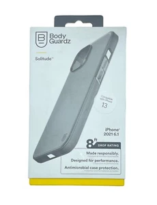 Body Guardz - Solitude para iPhone 13 - Transparente Negro Caja Abierta - Imagen 1 de 3