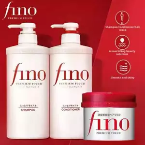 Fino Premium Touch Treatment Hair Mask/Shampoo/Conditioner Set Fast Ship - Picture 1 of 20