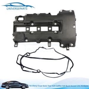 Camshaft Valve Cover and Bolts w/ Seal for Chevy Cruze Sonic Trax 1.4L 25198498 - Bild 1 von 9