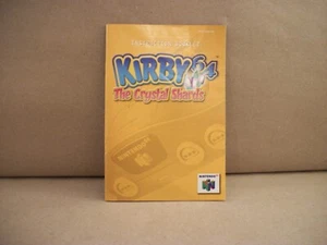 Kirby 64 The Crystal Shards Nintendo 64 N64 Manuale Istruzioni SOLO Libretto - Foto 1 di 2