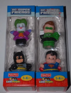 DC Super Friends - Fisher Price Little People - Batman, Joker, Superman MIB - Bild 1 von 4