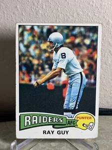 1975 Topps - Ray Guy #435 - Bild 1 von 2