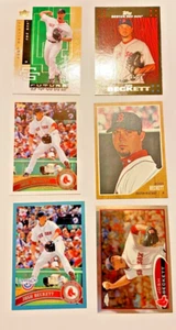Josh Beckett ⚾ SUPER LOT H ⚾ with (6) Boston Red Sox MLB baseball cards - Picture 1 of 2